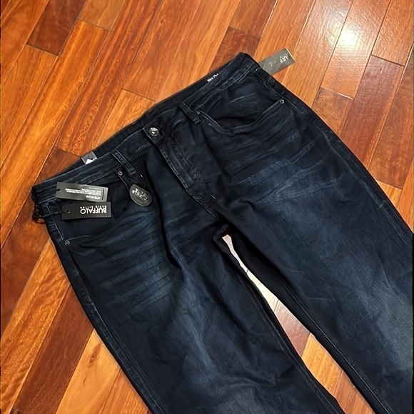 ⭐️ New Buffalo Driven-X Relaxed Straight Driven Jeans Size 42/33 - Picture 4 of 11